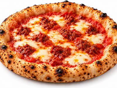 Pizza all'Arrabbiata mit 'Nduja-Sauce