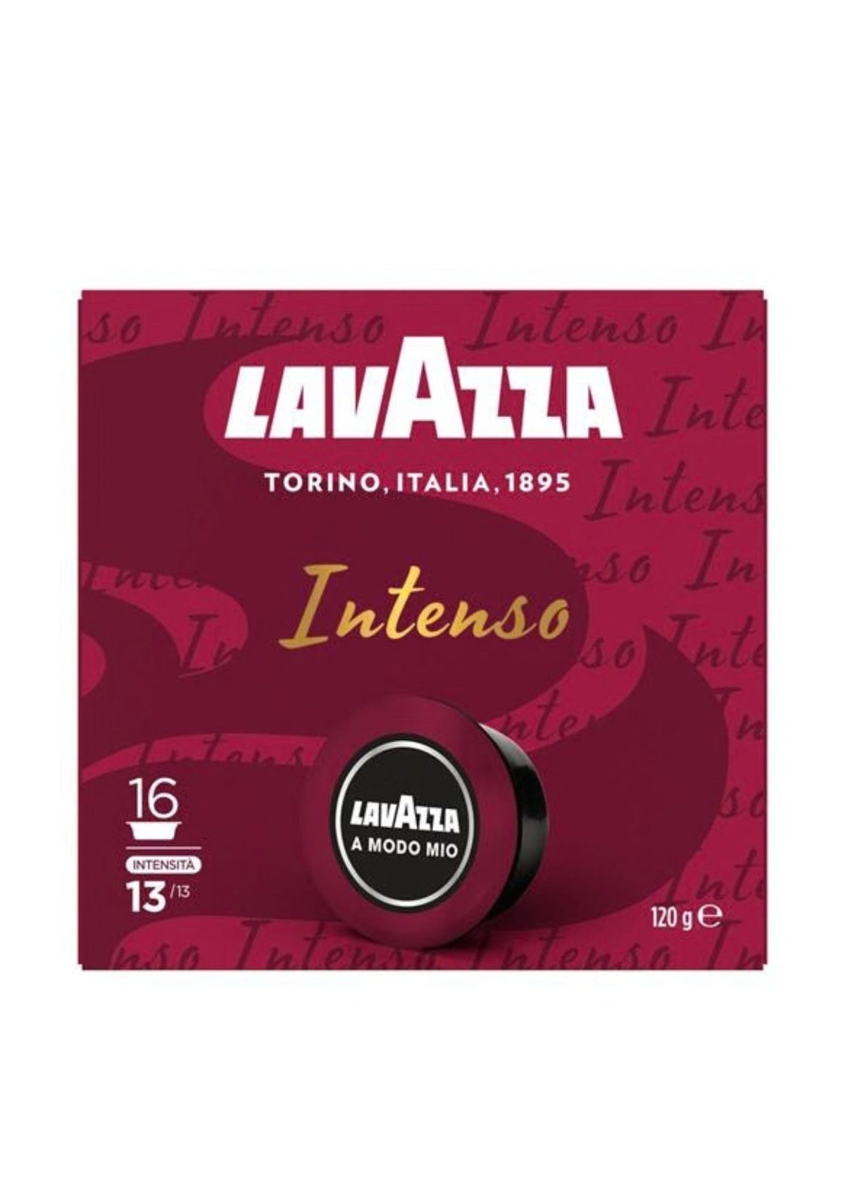Lavazza A Modo Mio Espresso Intenso Kapseln (16er-Pack / 120g) – original italienischer Espresso kräftig & vollmundig