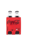 Coca-Cola Zero Zuccheri Glasflaschen (4er-pack/4 x 200ml) – kalorienfrei