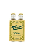 Tassoni Tonica agli Agrumi Mediterranei Glasflaschen (4er-Pack / 4 x 180ml) – italienisch Original