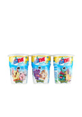 Estathé Deteinato al Limone Bicchierino (3er-Pack / 3 x 200ml) mit Strohhalm – entkoffeiniert – italienisch Original