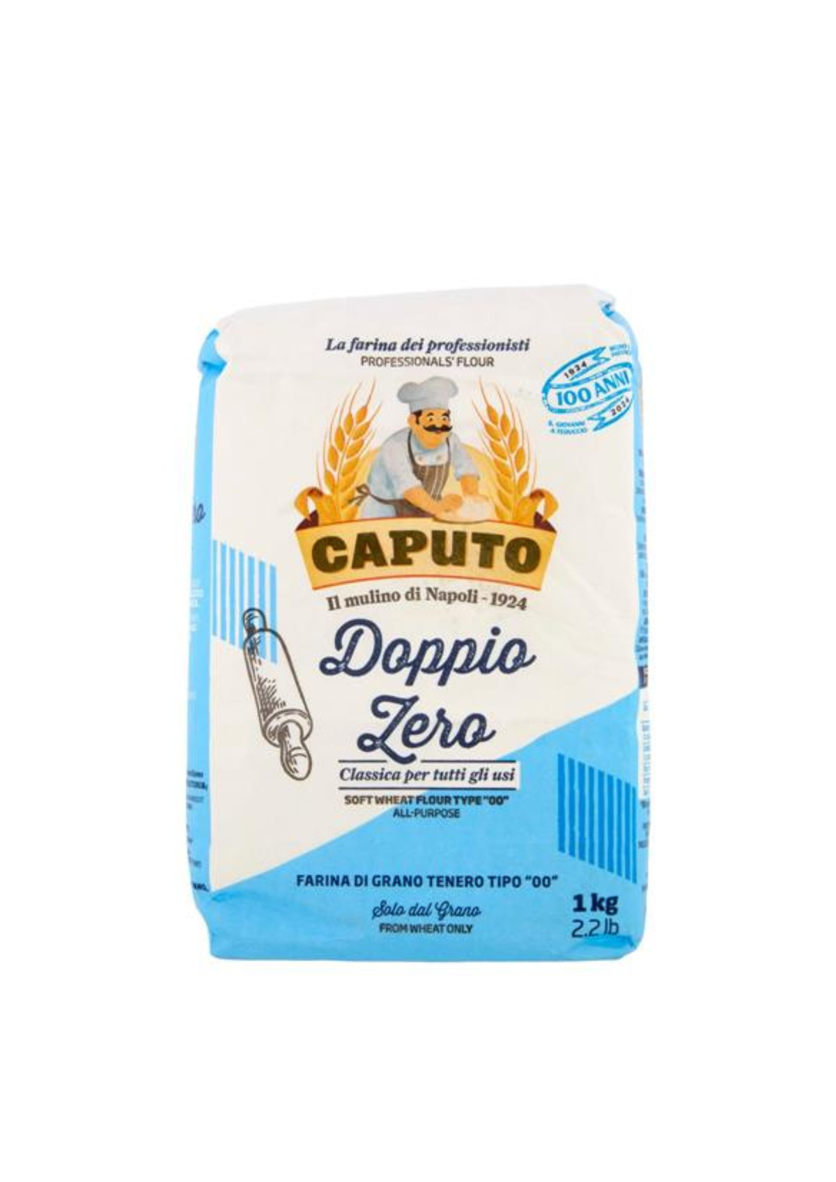 Caputo Doppio Zero Farina di Grano Tenero Tipo "00" (1 kg) – italienisch Original