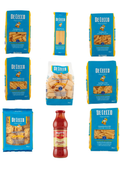 De Cecco Chef Tasting Mix (8er-Pack / 8 x 500g) + Mutti Passata di Pomodoro (700g Gratis) – italienisch Original