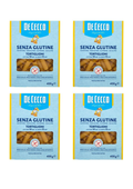 De Cecco Senza Glutine Tortiglioni N° 23 (4er-Pack / 4 x 400g) – Glutenfreie Pasta aus Italien – italienisch Original