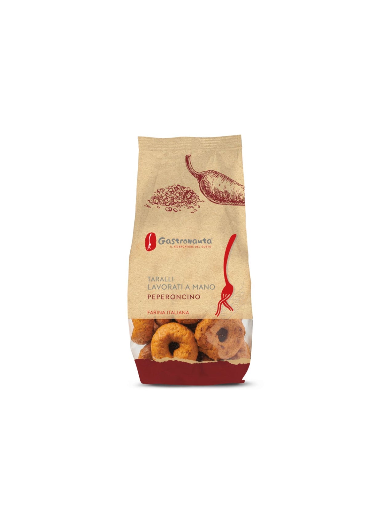 Gastronauta Taralli mit Chili – italienisch Original – 250 g