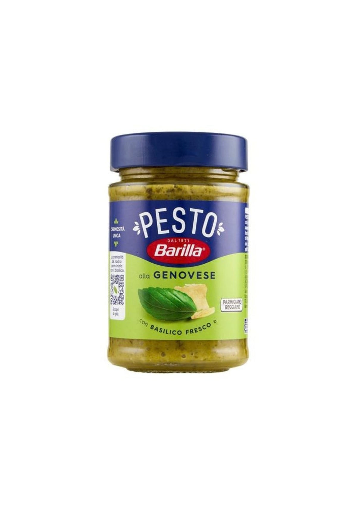 Barilla Genuesisches Basilikum-Pesto – italienisch Original – 190 g