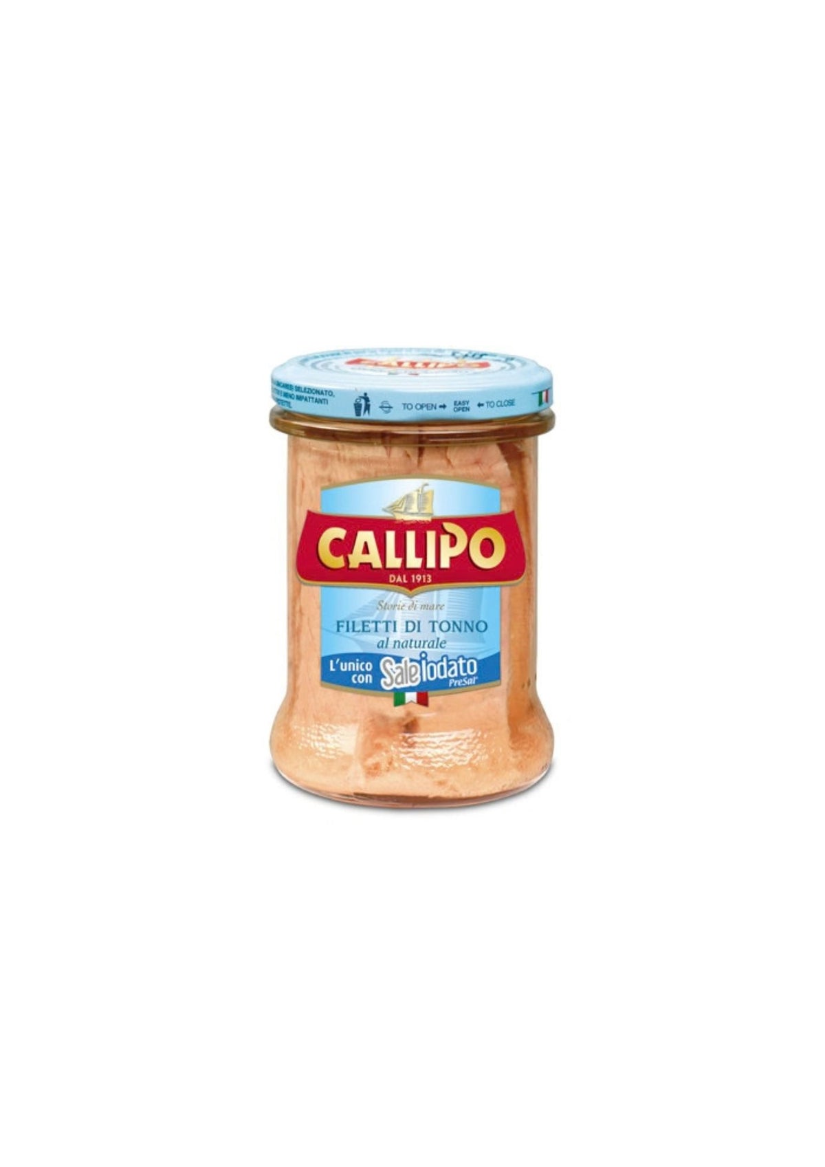 Callipo Thunfischfilets natur – italienisch Original – 200 g