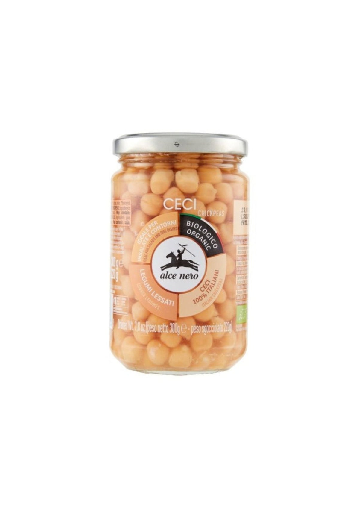 Alce Nero Bio Kichererbsen – italienisch Original – 300 g