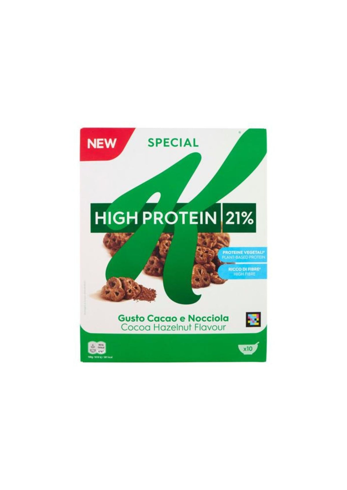 Kellogg’s Special K High Protein 21 – Cerealien mit Kakao- und Haselnussgeschmack, reich an Protein – 1 × 320 g