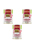 D'Amico Linsen aus Castelluccio di Norcia IGP – italienisch Original – 3er-Pack – 3 × 400 g