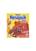 NESQUIK Maxi Choco – Vollkorn-Cerealienriegel mit Milchschokolade (6er-Pack) – 6 × 25 g