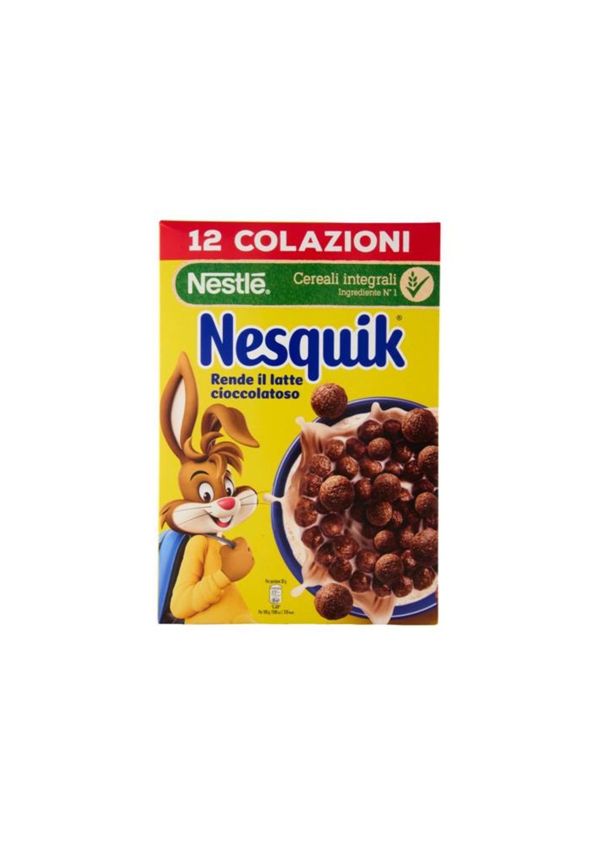 Nesquik – Knusprige Vollkorn-Cerealien mit Kakao – 1 × 375 g