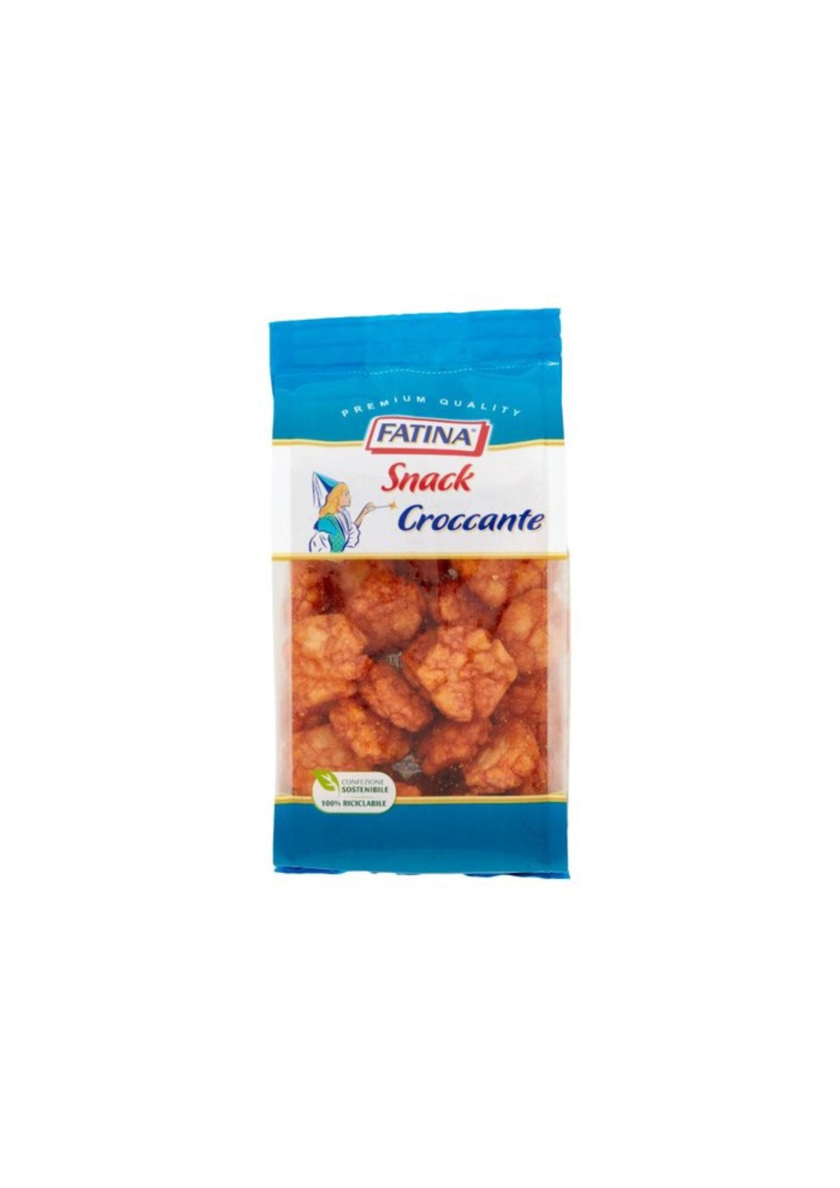 Fatina Snack Rice Crackers  (3er-pack)- 3x100gr - Original italienisch Snack