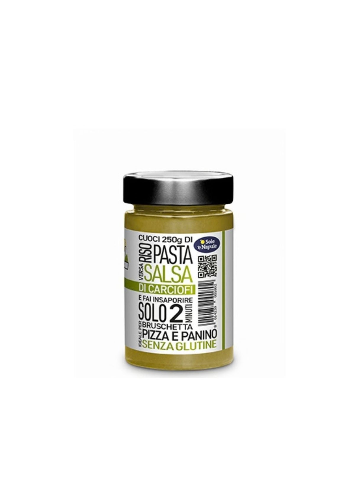 O' Sole 'e Napule Artischocken-Sauce – italienisch Original – 190 g