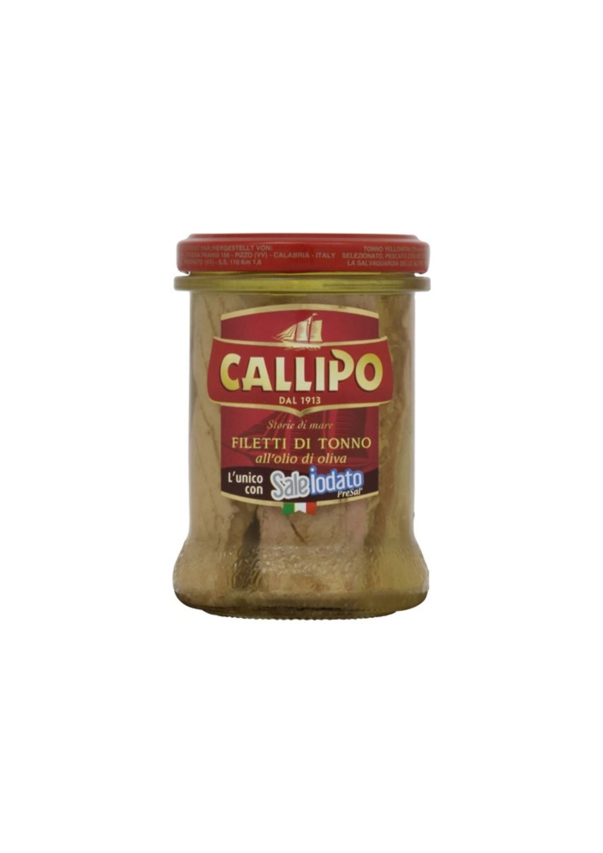 Callipo Thunfischfilets in Olivenöl – italienisch Original – 200 g