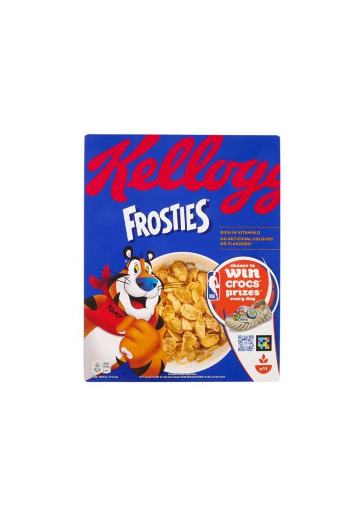 Kellogg’s Frosties – Glasierte Maisflocken mit Vitaminen und Eisen – 1 × 330 g