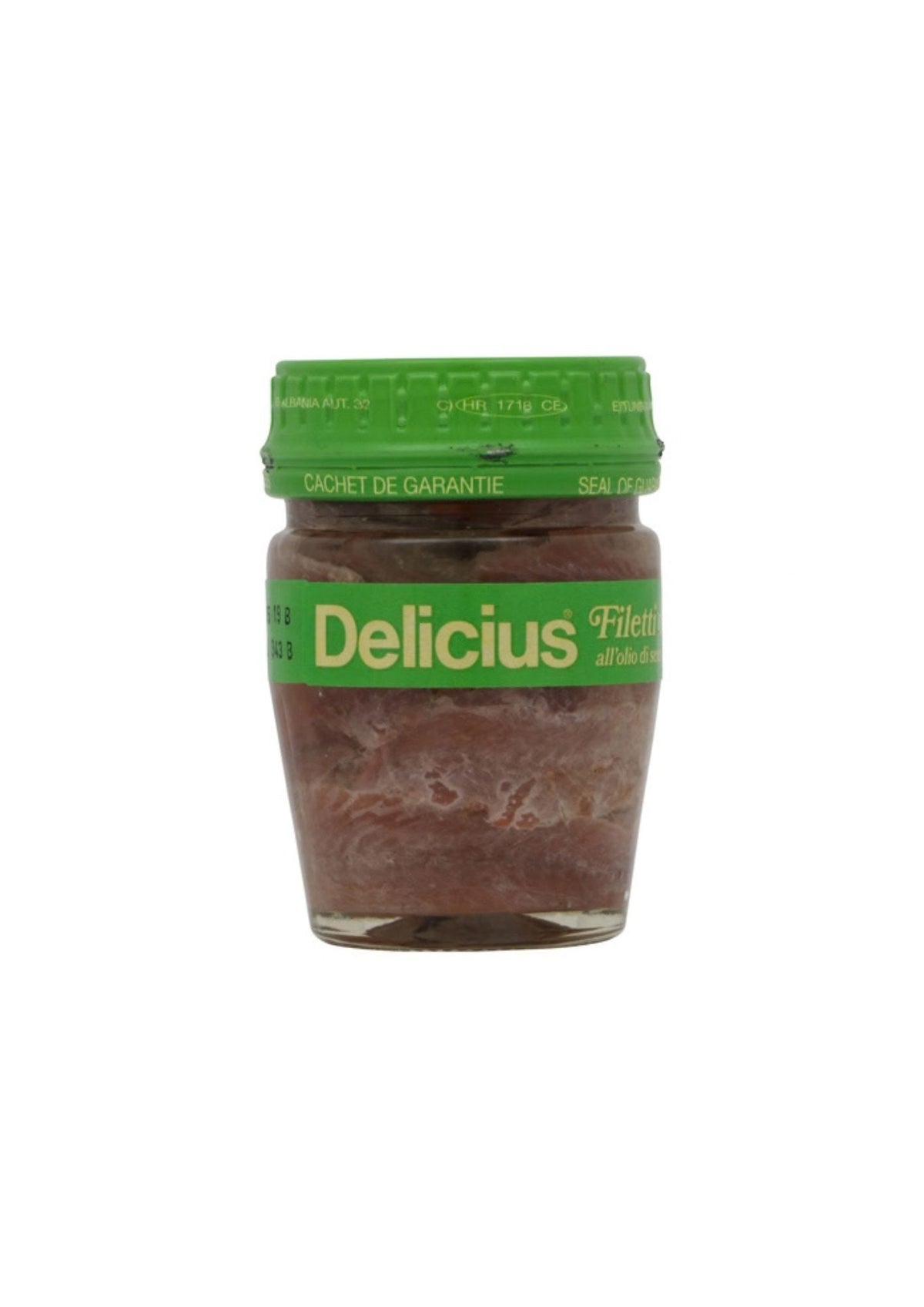 Delicius Sardellenfilets in Sonnenblumenöl – italienisch Original – 58 g