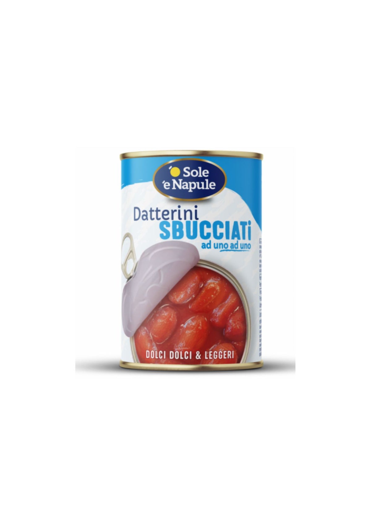 O' Sole 'e Napule Geschälte Datteltomaten – italienisch Original – 3er-Pack – 3 × 400 g