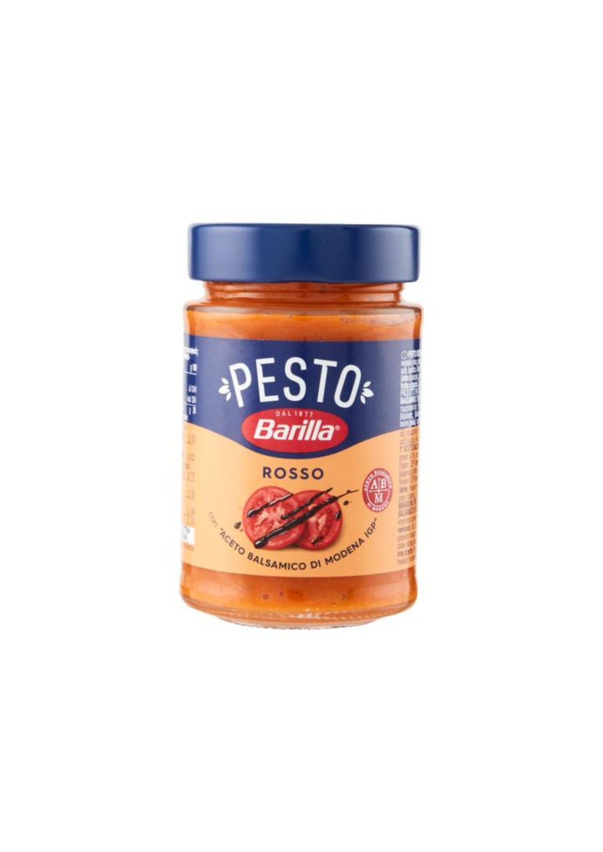 Barilla Rotes Tomaten-Pesto mit Balsamico di Modena – italienisch Original – 200 g