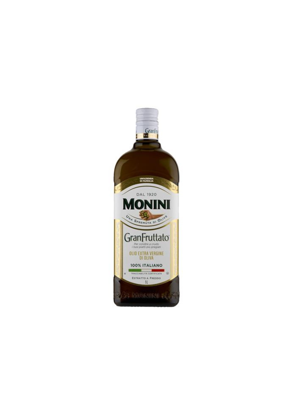 Monini GranFruttato Natives Olivenöl extra 100 % italienisch – 1 l