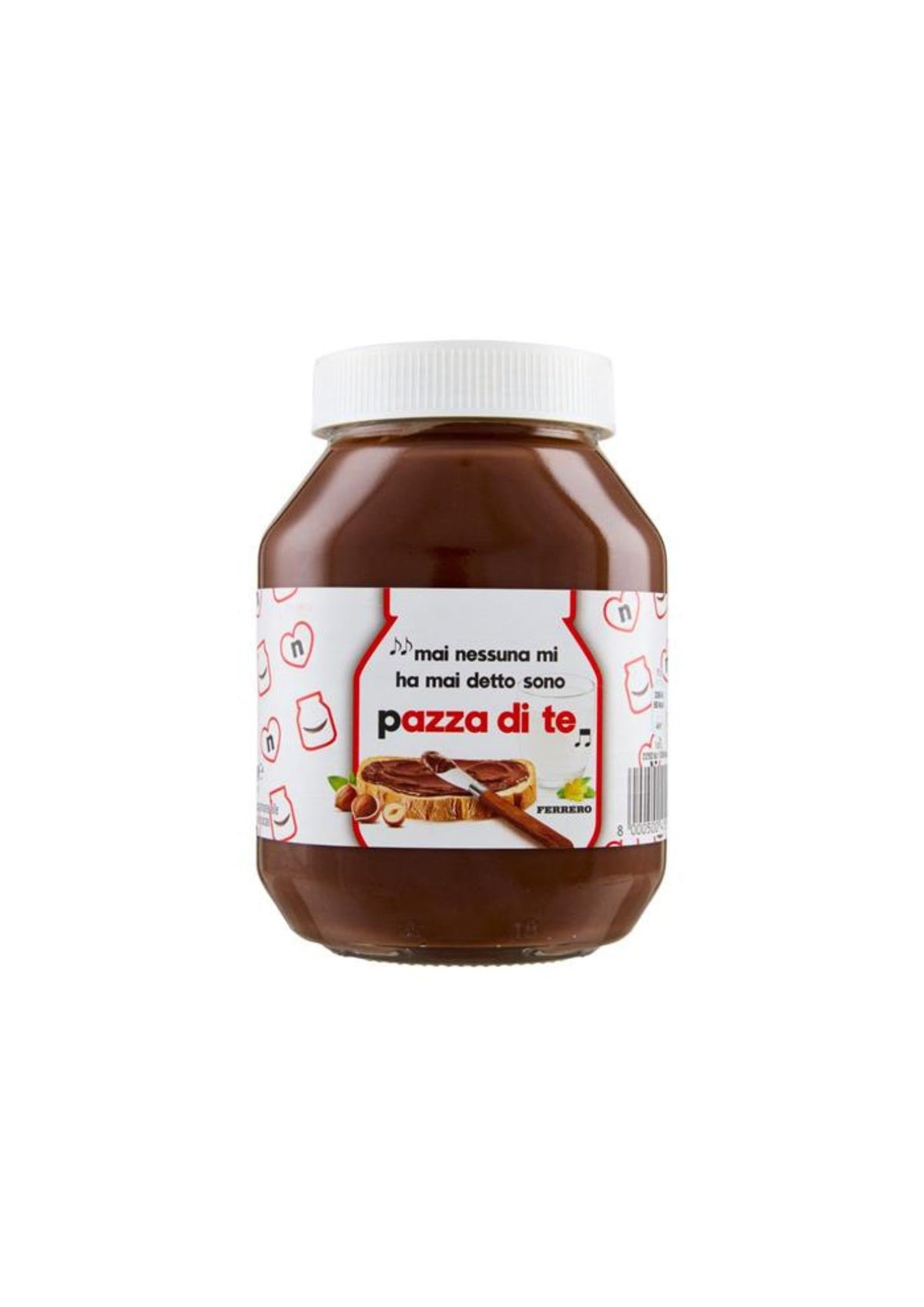 Nutella – Haselnuss-Kakao-Aufstrich – Italienisch Original – 1 × 950g