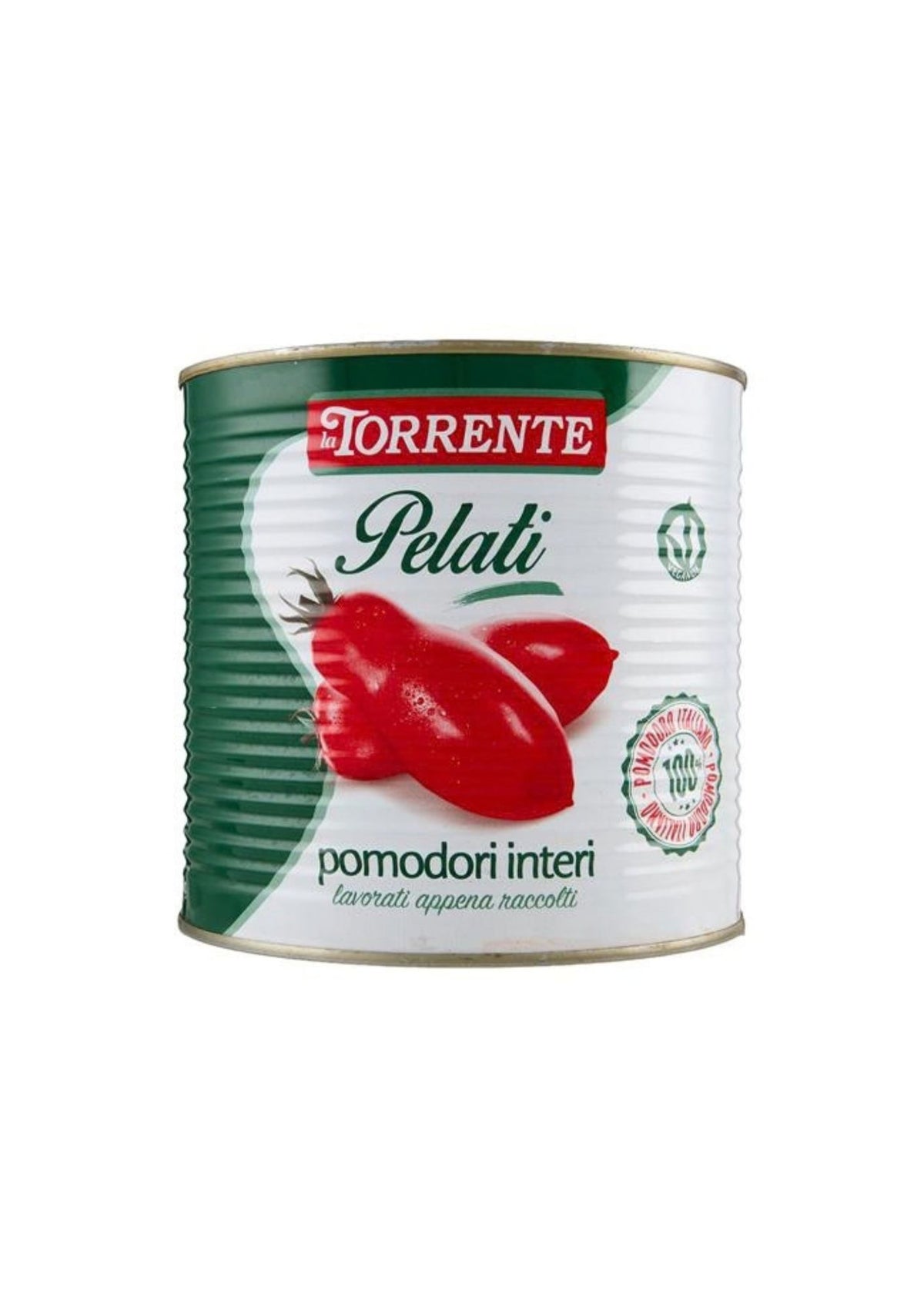 La Torrente Geschälte Tomaten – italienisch Original – 3er-Pack – 3 × 2,5 kg
