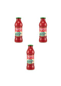 Mutti Passata di Pomodoro con Basilico – originale italiano – confezione da 3 – 3 × 700 g