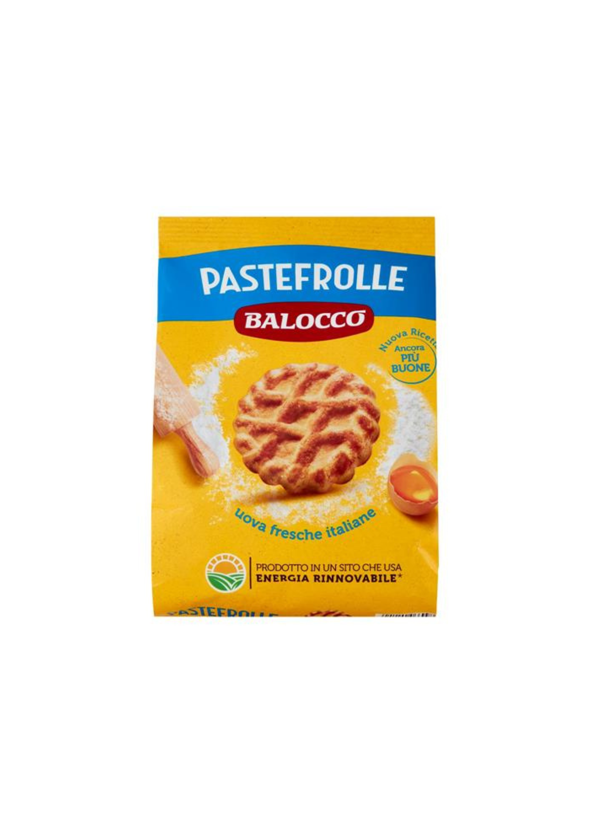Balocco Pastefrolle – Mürbeteigkekse mit frischen Eiern und Aprikosenfüllung – italienisch Original – 1 × 700 g