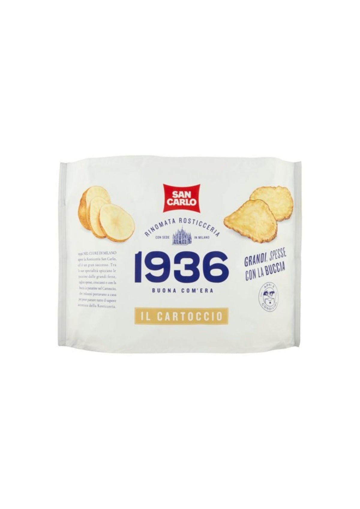 San Carlo 1936 Il Cartoccio – 170 g – Original italienischer Snack