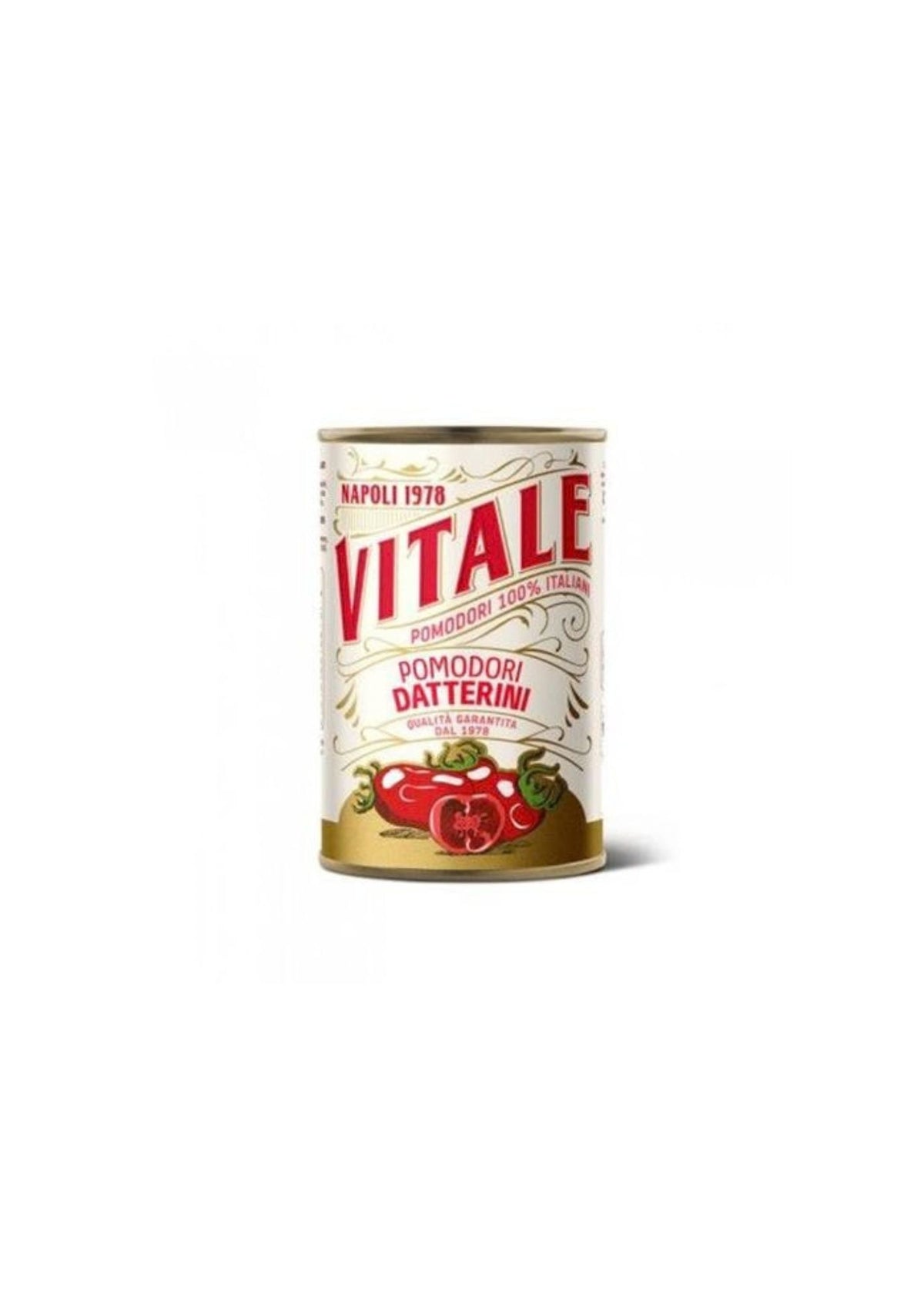 Vitale Ganze Kirschtomaten – italienisch Original – 3er-Pack – 3 × 400 g