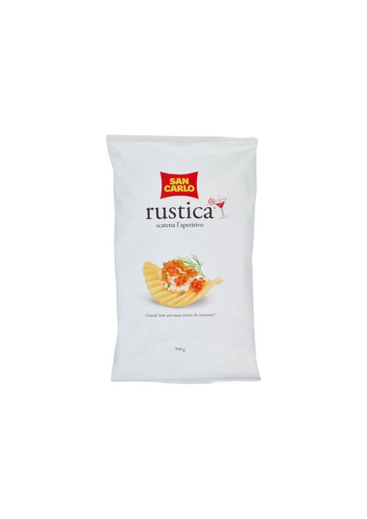 San Carlo Rustica – 300 g – Original italienischer Snack