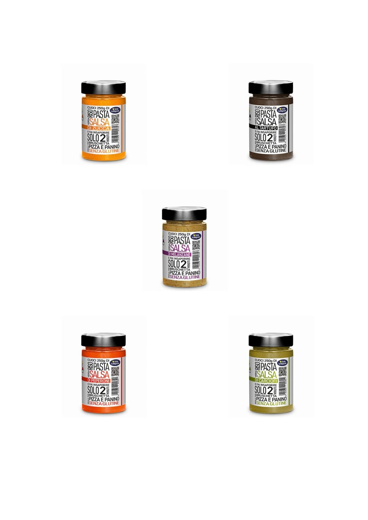 Chef Tasting Mix – Mediterraneane Saucen-Auswahl – 5er-Set – italienisch Original