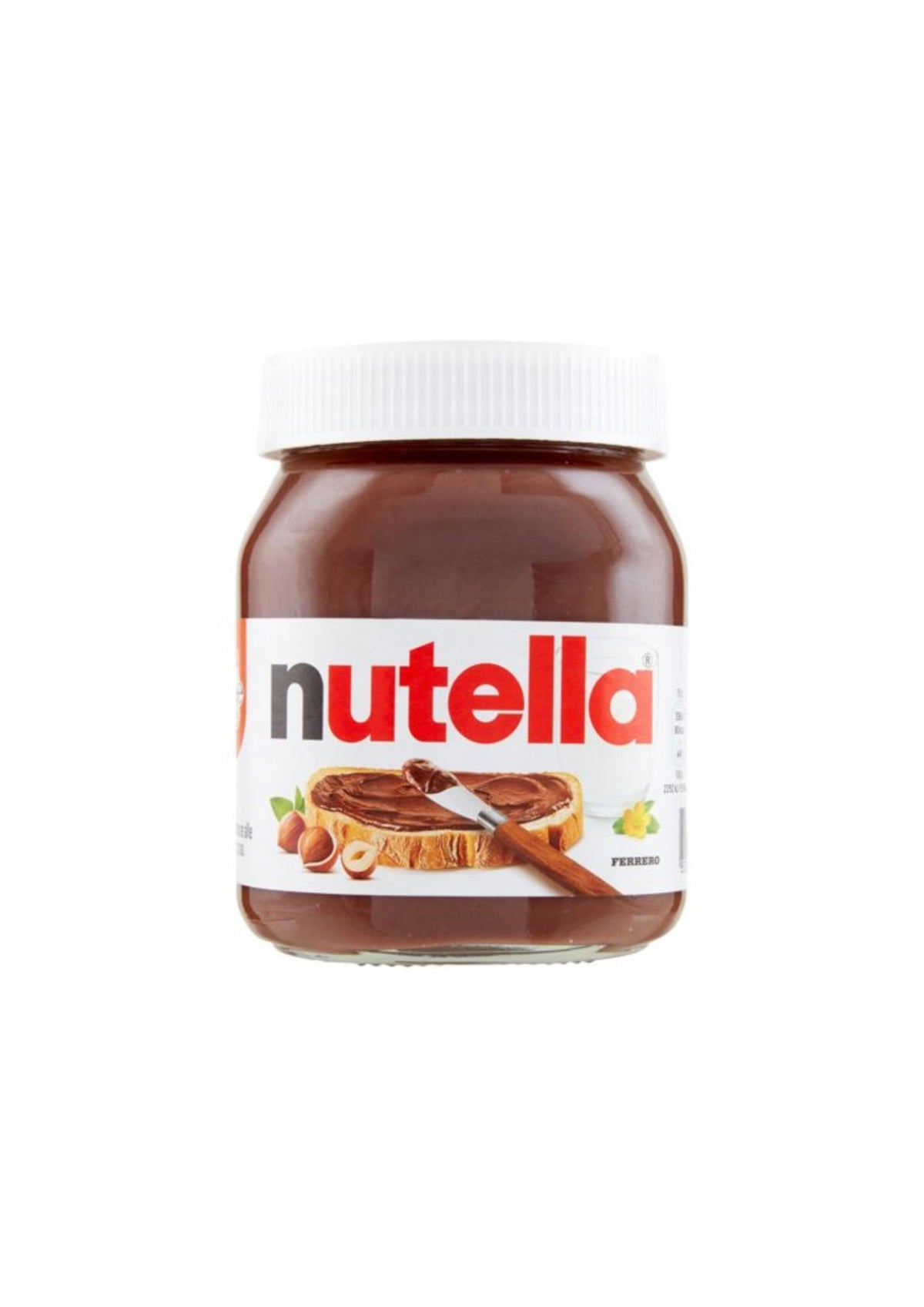 Nutella – Haselnuss-Kakao-Aufstrich – italienisch Original – 1 × 450 g