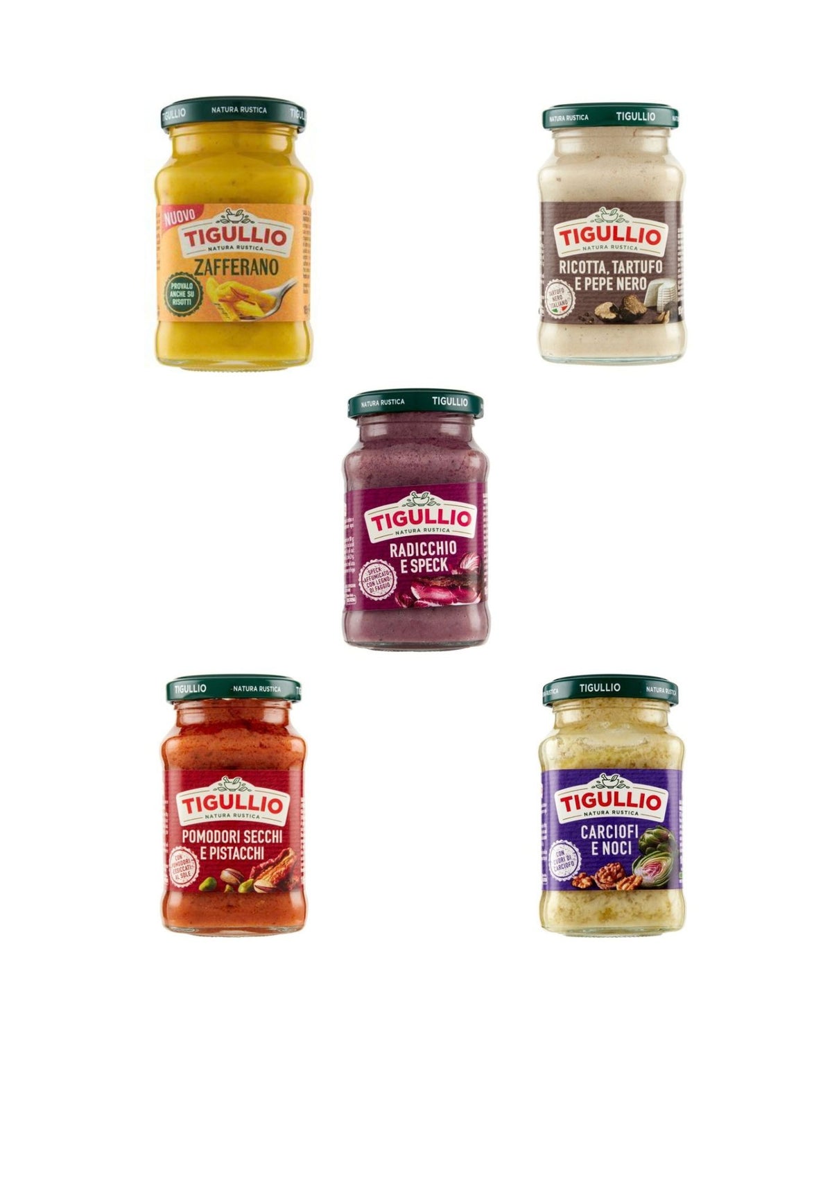 Chef Tasting Mix – Tigullio Spezialitäten-Auswahl – 5er-Set – italienisch Original