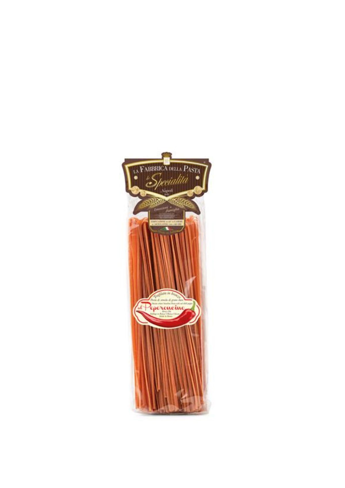 La Fabbrica della Pasta Linguine al Peperoncino (500g) – Pasta aus Gragnano –  italienisch Original